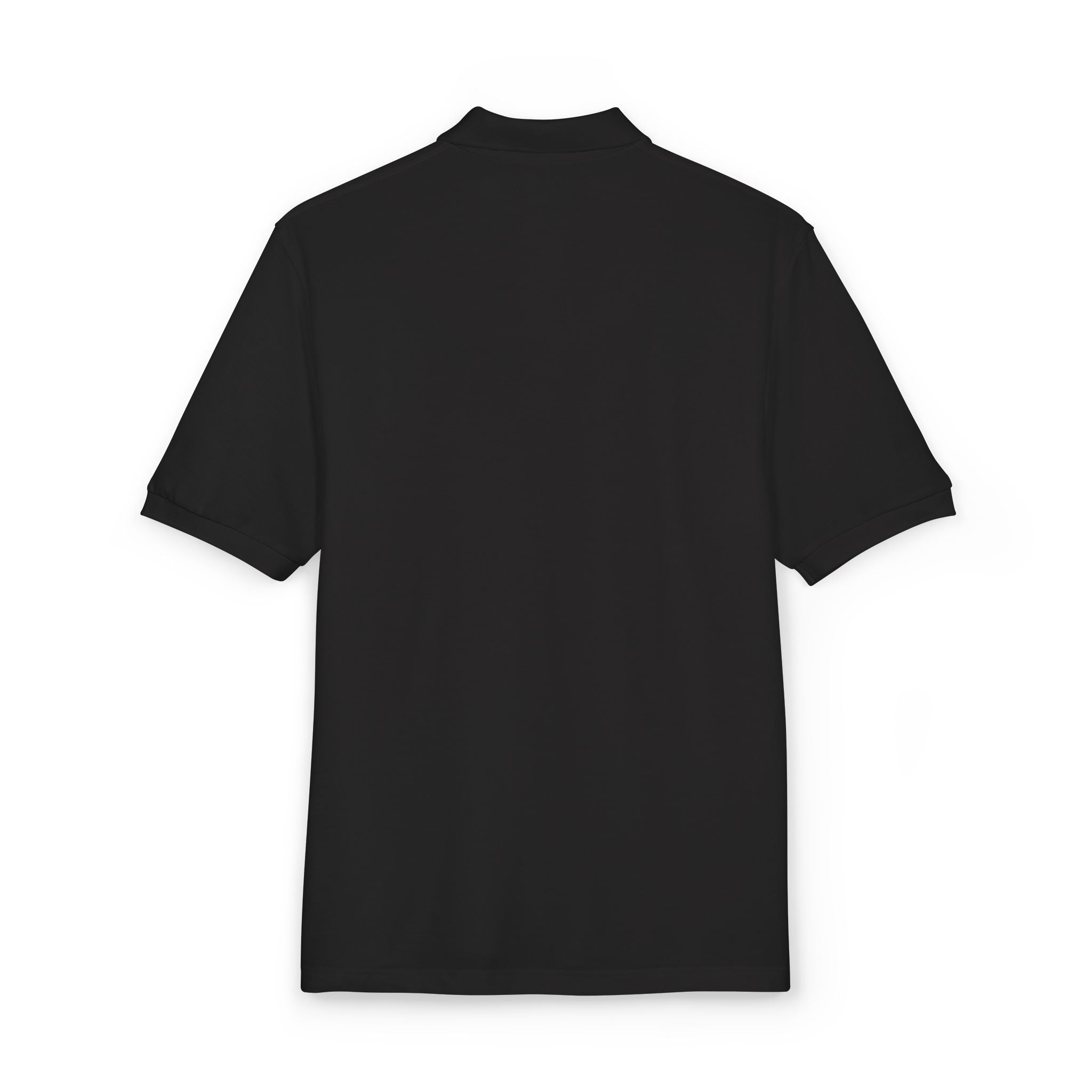 Embroidered 'Pornsnub' Black Polo Shirt